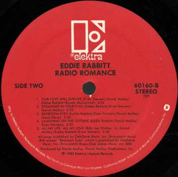LP Eddie Rabbitt: Radio Romance