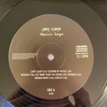 LP Eddie Vedder: Ukulele Songs DLX