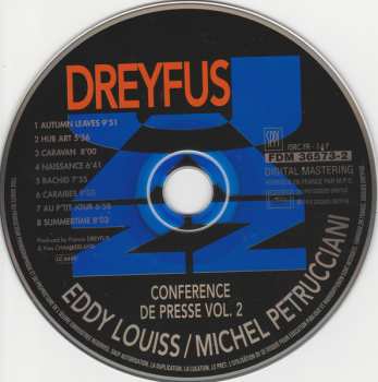 CD Michel Petrucciani: Conférence De Presse Vol. 2