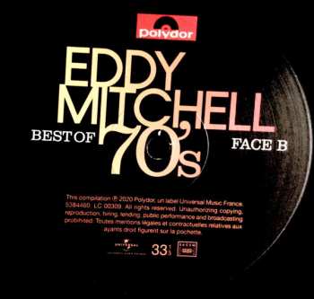 LP Eddy Mitchell: Best Of 70's