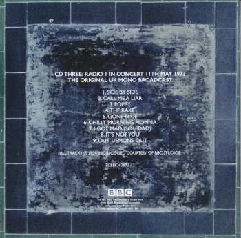 4CD/Caja The Edgar Broughton Band: Gone Blue - The BBC Sessions