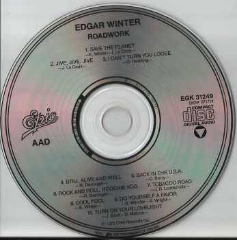 CD Edgar Winter's White Trash: Roadwork