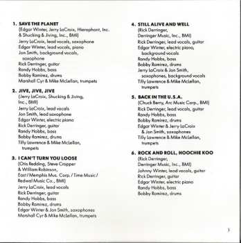 CD Edgar Winter's White Trash: Roadwork