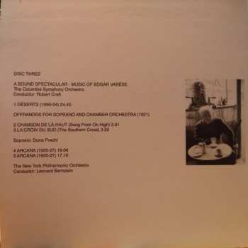 3CD/Caja Edgard Varèse: Complete Works Of Edgard Varèse, Volume 1