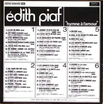 3LP/Caja Edith Piaf: Hymne À L'Amour