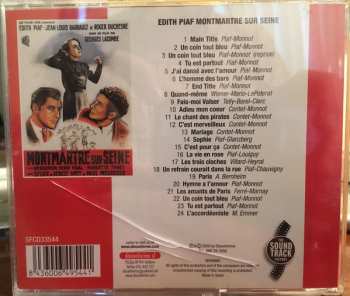 CD Edith Piaf: The Films Of Edith Piaf - Montmartre Sur Seine