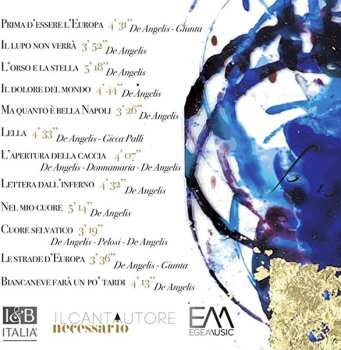 CD Edoardo De Angelis: Io volevo sognare piu' forte