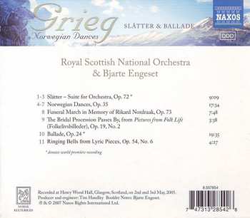 CD Edvard Grieg: Norwegian Dances • Slåtter & Ballade