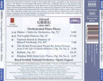 CD Edvard Grieg: Norwegian Dances • Slåtter & Ballade