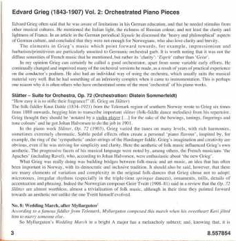 CD Edvard Grieg: Norwegian Dances • Slåtter & Ballade