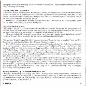 CD Edvard Grieg: Norwegian Dances • Slåtter & Ballade