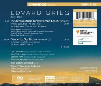 SACD Edvard Grieg: Piano Concerto; Incidental Music To 'Peer Gynt'