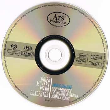 SACD Edvard Grieg: Piano Concertos