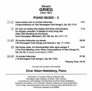 14CD Edvard Grieg: Piano Music