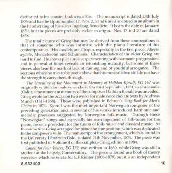 CD Edvard Grieg: Piano Music Vol. 14