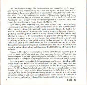 CD Edvard Grieg: Piano Music Vol. 14