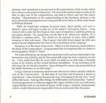 CD Edvard Grieg: Piano Music Vol. 14