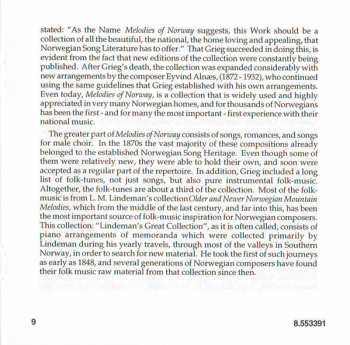 CD Edvard Grieg: Piano Music Vol. 5