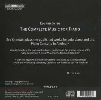 12CD/Caja Edvard Grieg: The Complete Music For Piano