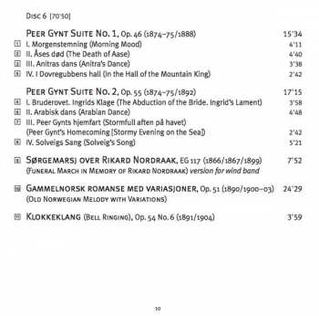 8CD/Caja Edvard Grieg: The Complete Orchestral Music