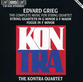 Álbum Edvard Grieg: The Complete Music For String Quartet - String Quartets In G Minor & Major / Fugue In F Minor