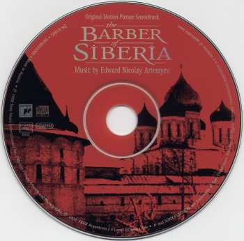CD Эдуард Артемьев: The Barber Of Siberia (Original Motion Picture Soundtrack)