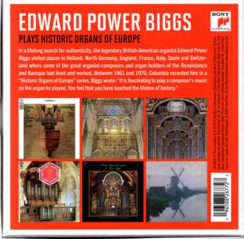 6CD/Caja E. Power Biggs: Plays Historic Organs Of Europe