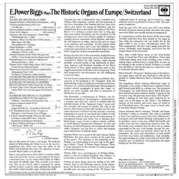 6CD/Caja E. Power Biggs: Plays Historic Organs Of Europe