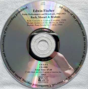 6CD/Caja Edwin Fischer: The Legacy Of A Great Pianist (Concert Performances And Broadcasts 1943-1953)