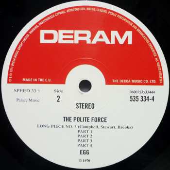 LP Egg: The Polite Force