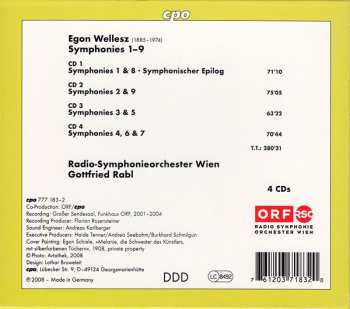 4CD/Caja RSO Wien: Symphonies 1–9