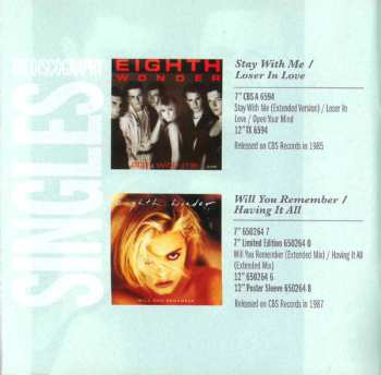 CD Eighth Wonder: The Remix Anthology