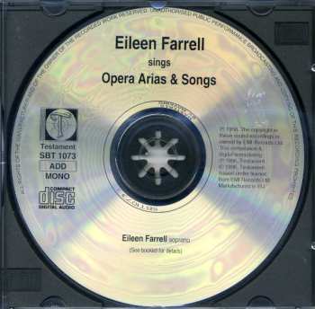 CD Eileen Farrell: Opera Arias & Songs