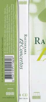 4CD/Caja Einojuhani Rautavaara: 12 Concertos