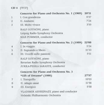 4CD/Caja Einojuhani Rautavaara: 12 Concertos