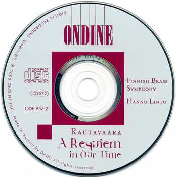 CD Einojuhani Rautavaara: A Requiem In Our Time