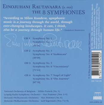 4CD/Caja Einojuhani Rautavaara: The 8 Symphonies