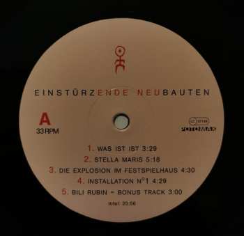 LP Einstürzende Neubauten: Ende Neu