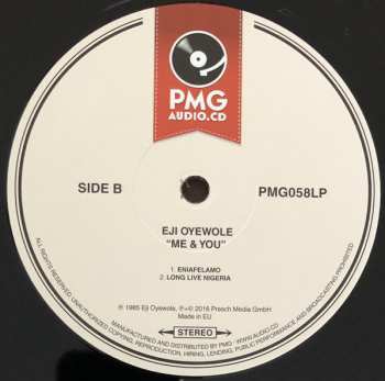 LP Eji Oyewole: Me & You