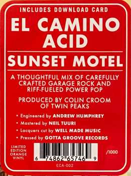 LP El Camino Acid: Sunset Motel CLR | LTD