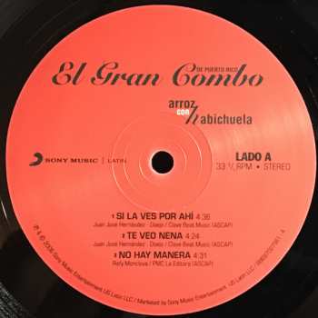 LP El Gran Combo: Arroz Con Habichuela 