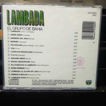 CD El Grupo De Bahia: Lambada