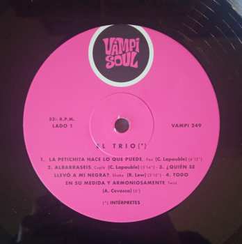 LP El Trio: Todo En Su Medida Y Armoniosamente