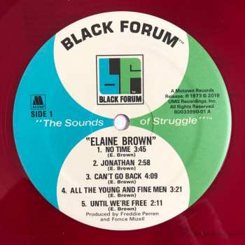 LP Elaine Brown: Elaine Brown CLR