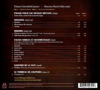2CD Elaine Greenfield: Ravel Compared