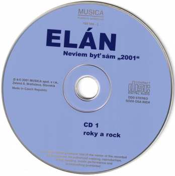 2CD Elán: Neviem Byť Sám "2001"