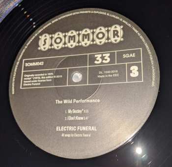 2LP Electric Funeral: The Wild Performance