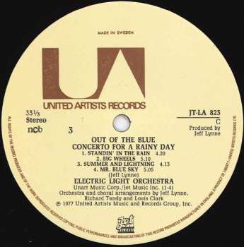 2LP Electric Light Orchestra: Out Of The Blue