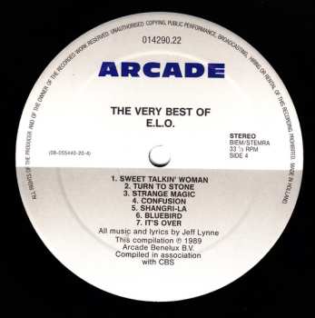 2LP Electric Light Orchestra: The Very Best Of ELO