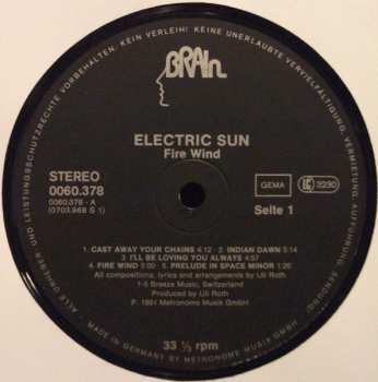 LP Electric Sun: Fire Wind